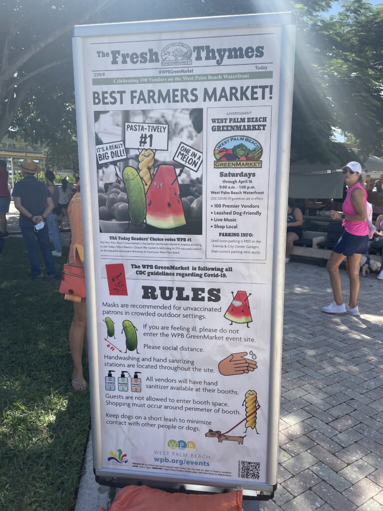 Voted #1 green market in the nation